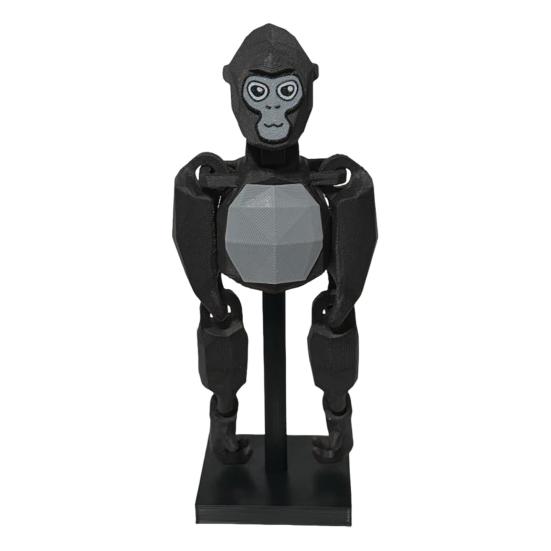 Ayaklı 6 İnç Gorilla Oyuncak 3D Baskılı Hareketli Eklemler Geometrik Orangutan Masa Oyuncak Dekorasyon Süs Oyuncular Koleksiyoncular Hediye