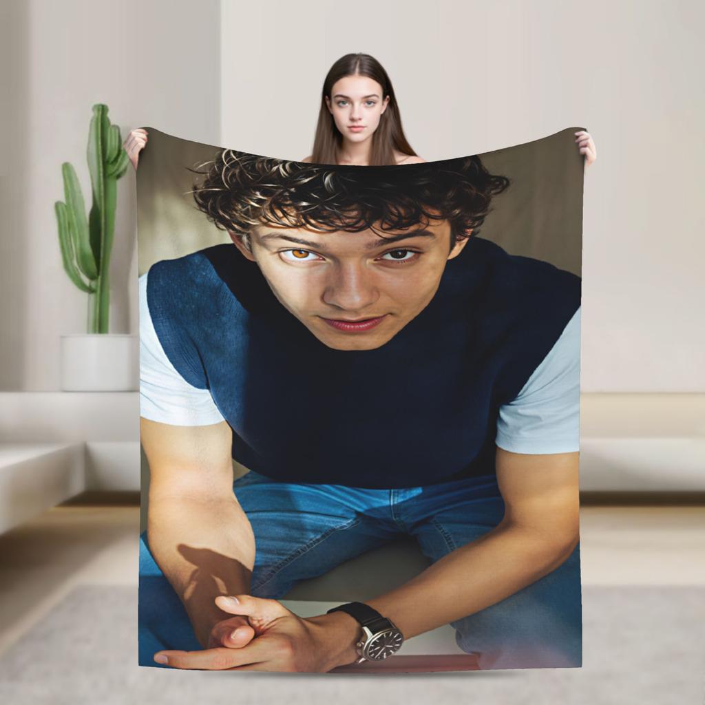 Kimi Antonelli Racing 12 Blanket Travel Flannel Throw Blanket For Bedroom Super Warm Design Quality Bedspread