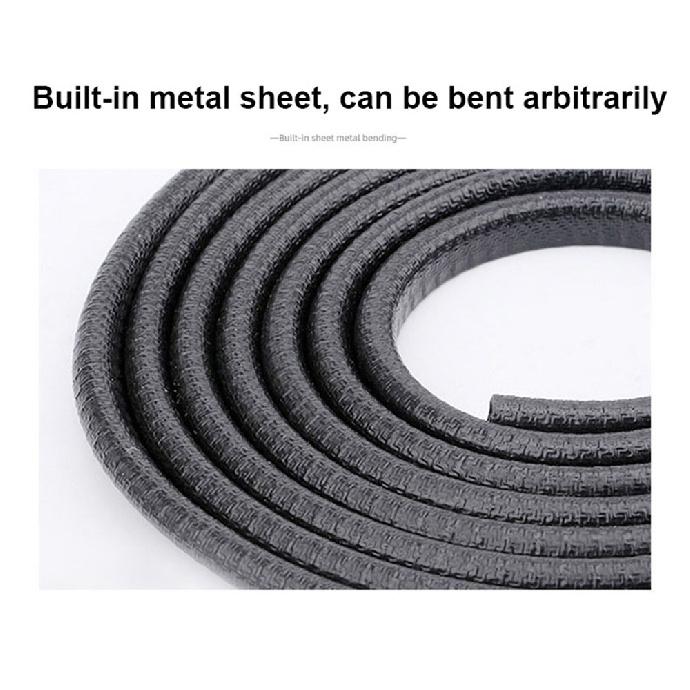 2/5/10M Car Door Protector Edge Scratch Strip Guard Trim Automobile Door Anti Collision Protection With Steel Car-styling Interior Mirrors 6