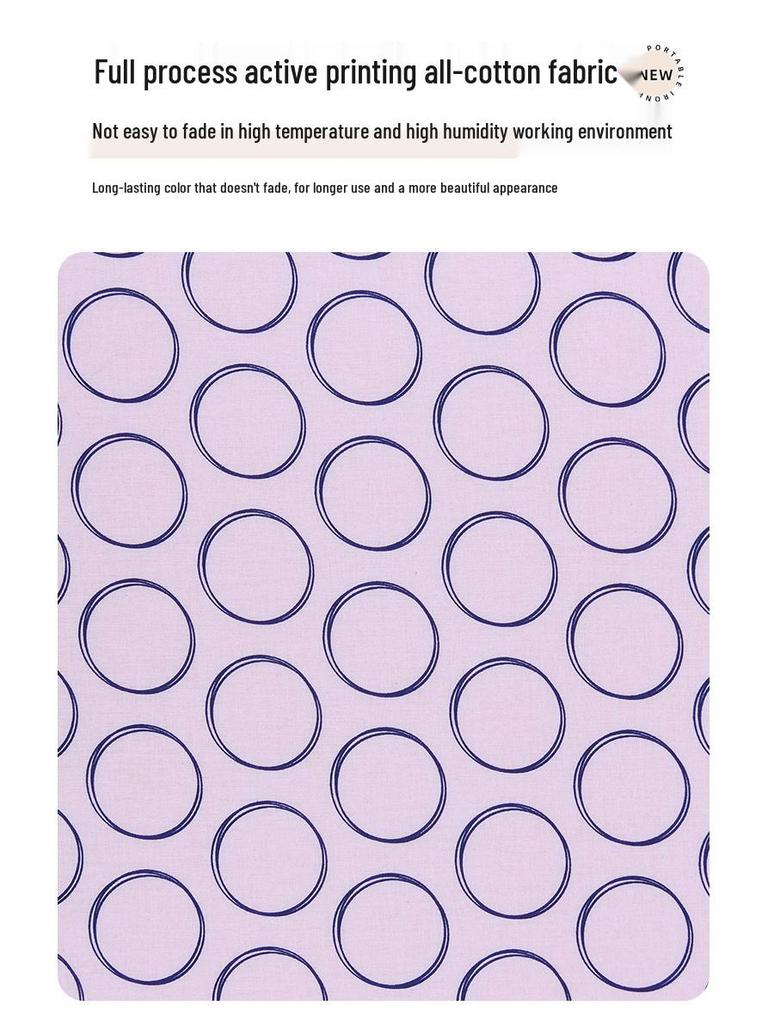 Hanging Heat-Resistant Pink Ironing Pad, Six-Layer Thick, Waterproof & Non-Slip