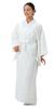 Sanbi Yumeginu Nagajuban Toray White with (Undergarment), Sillook, Washable, Ready-to-Wear, Lined, Double-Layered Sleeves, Half-Collar, Pattern,