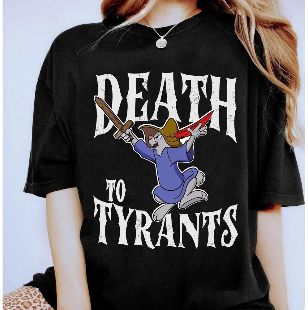 Skippy Rabbit Death To Tyrants Shirt Robin Hood TShirt S