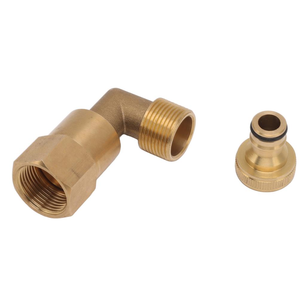 Fiting Cot Furtun Alamă 3/4in Filet Interior Adaptor Cot Țeavă Rotație Universală Etanșare Bună