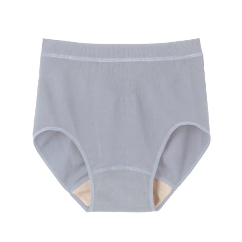 Gunze SELfEAR Women's CI4170 Shorts, Absorbent Pad Compatible, Waterproof Hammock Gusset, Smoke Blue, Size L