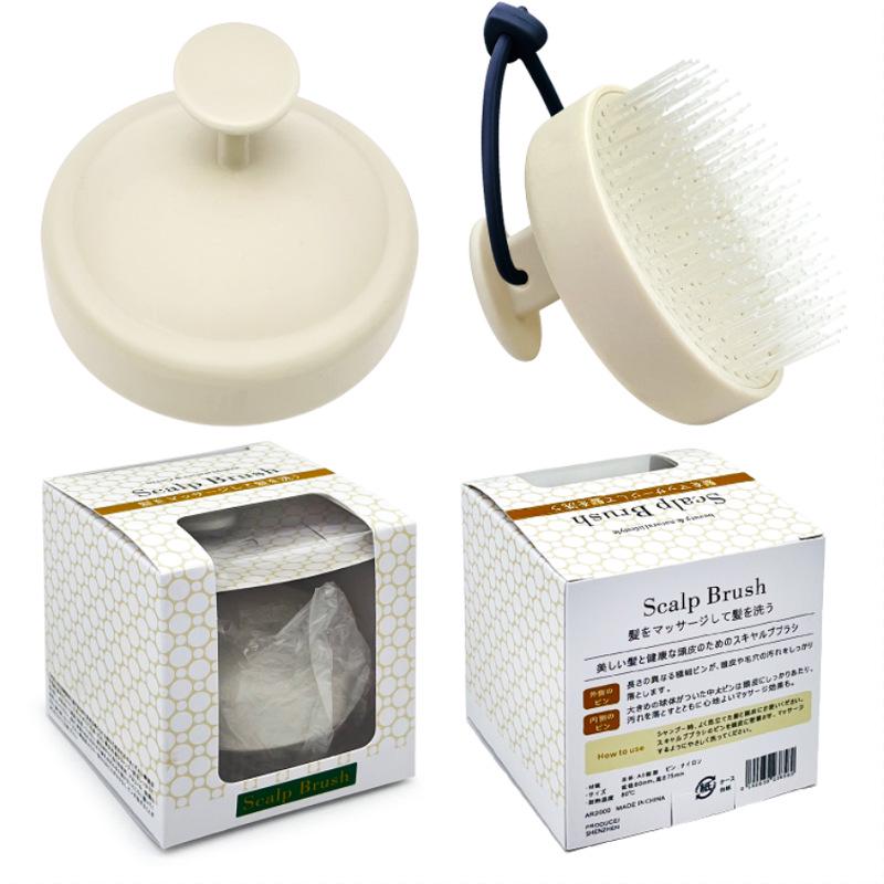 Double Bead Head Smoothing Comb for Comfortable Hair Washing and Massage