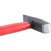 High Carbon Steel Brick Hammer With Shock Reduction Grip Hammer Polishing Flat Head Geology Hammer For Mining