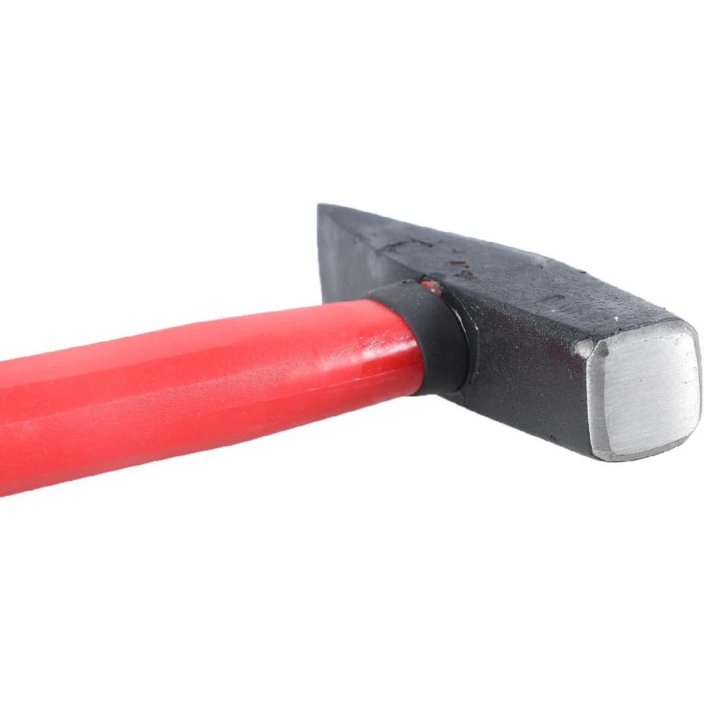 High Carbon Steel Brick Hammer With Shock Reduction Grip Hammer Polishing Flat Head Geology Hammer For Mining