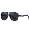 TaoTech Polarized Retro UV400 Reflective Strong Drop Impact and Navy Frame with Black Sunglasses, Frame, Matte, Protection, Light, Light, Protection,