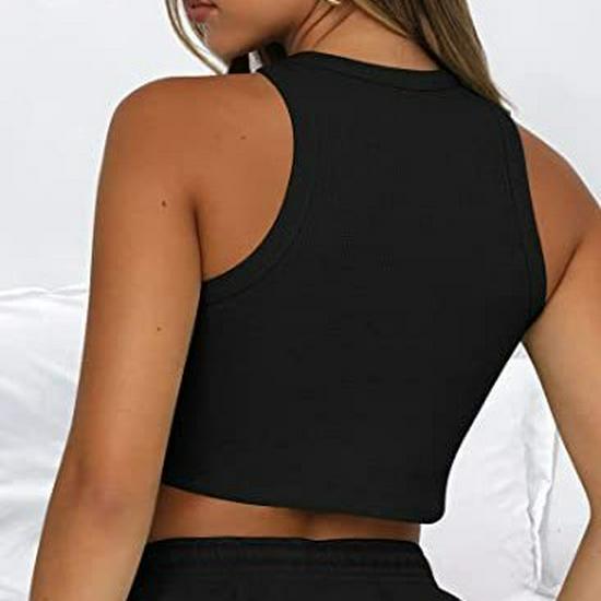 Women's Pajama Set: Sleeveless Sweatshirt & Drawstring Shorts