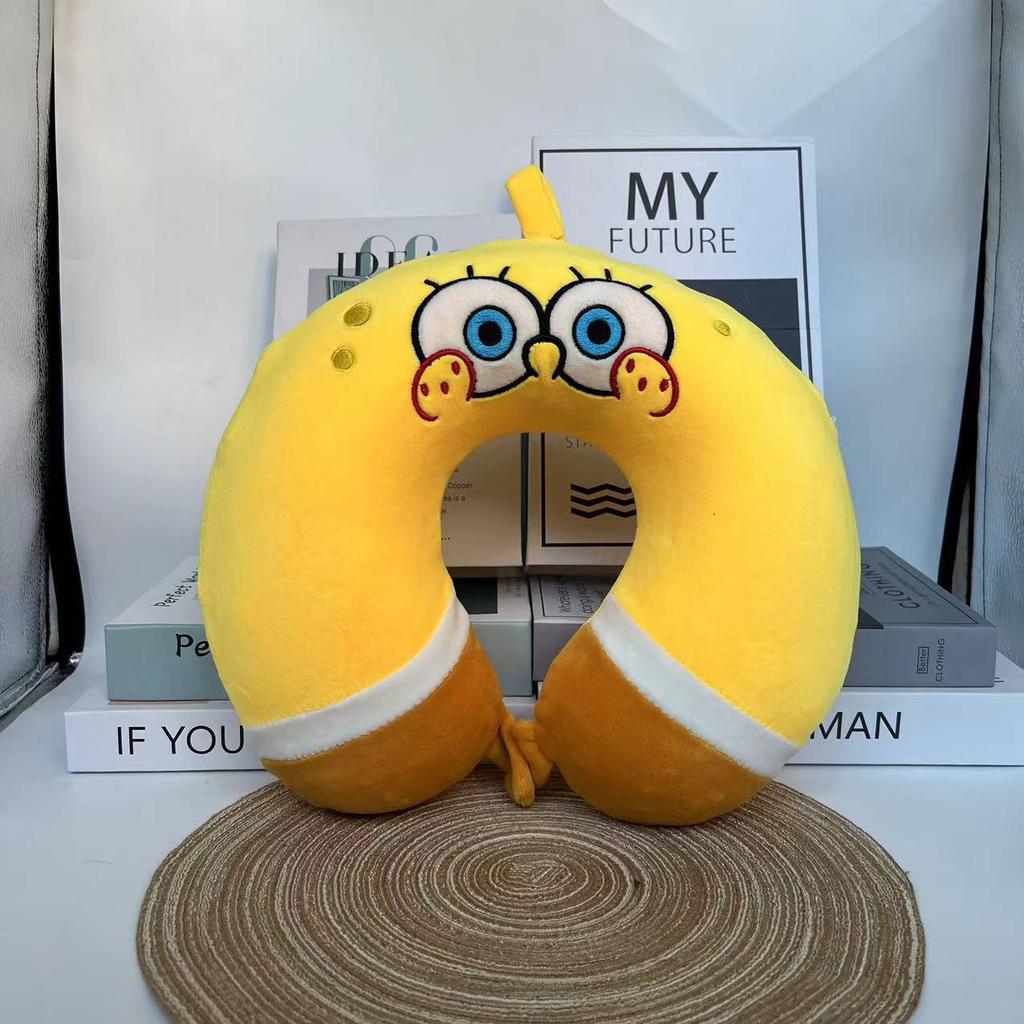 Customized Cartoon U-Shape Neck Pillow with Logo - Perfect for Cervical Support, Travel Comfort, and Company Gifts