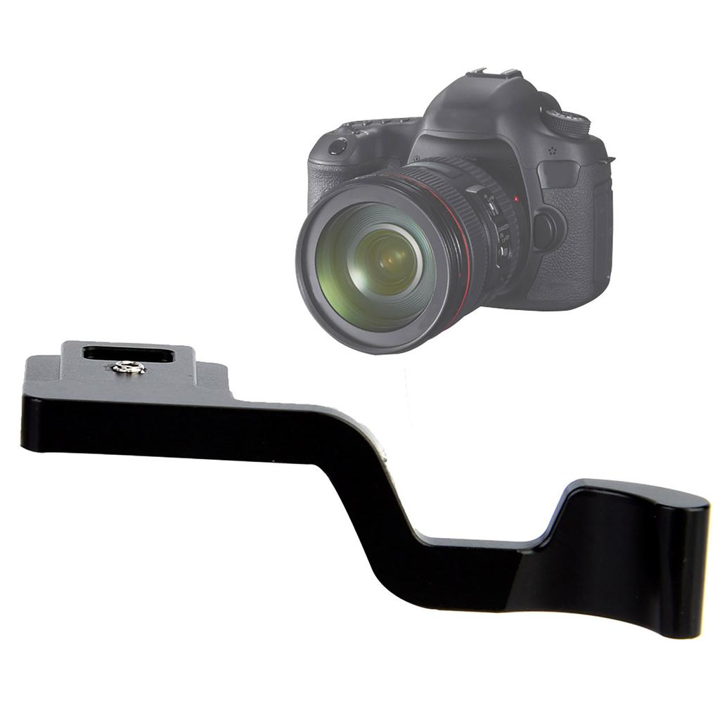 Mini Metal Black High Quality Hand Thumb Up Grip Camera Plate for Fujifilm Fuji Camera