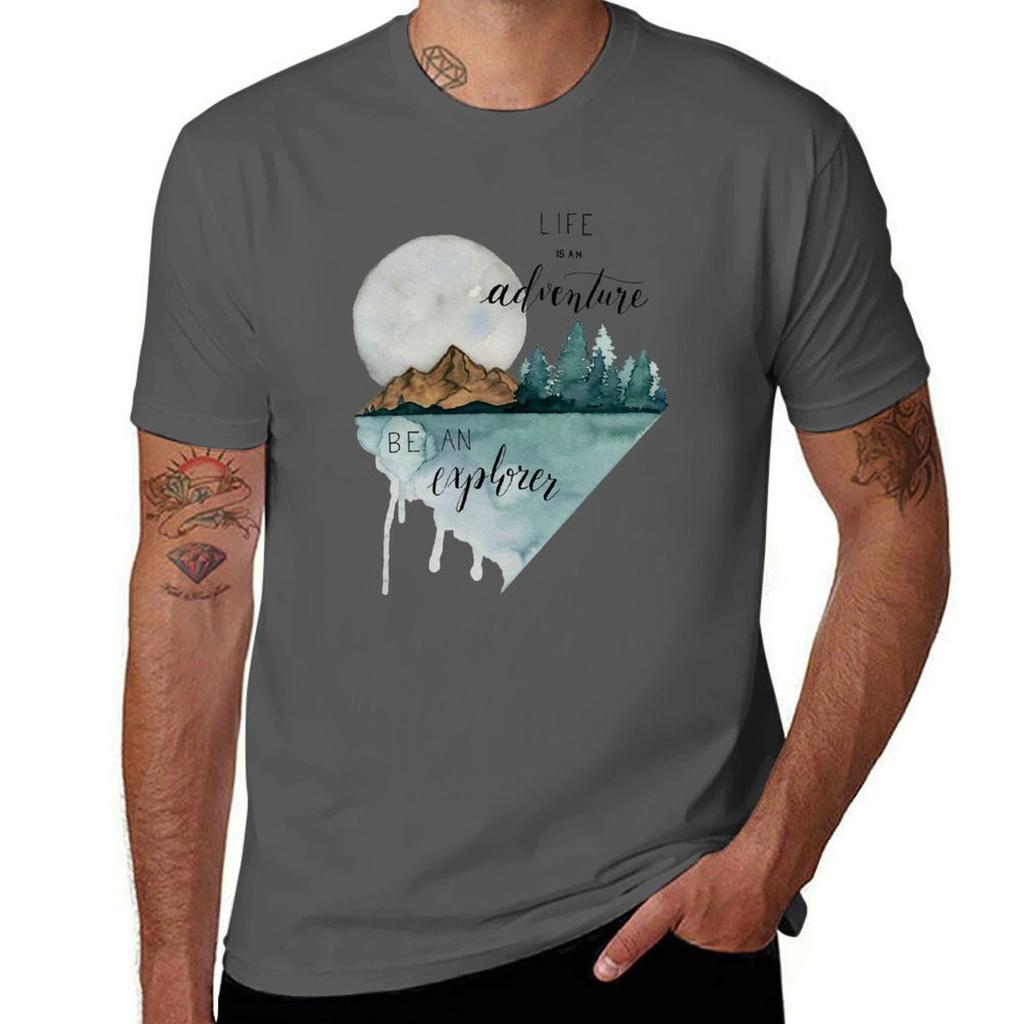 Life Is An Adventure Tshirt Breathable Sportswear Tshirt For Unisex