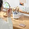 Rotating Large Capacity Dust-proof Storage Container Makeup Brush Eyebrow Pencil Lipstick Desktop Storage Box