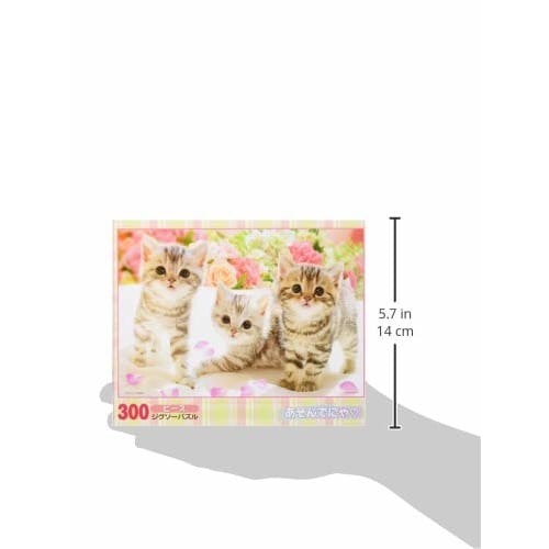 300 Piece Jigsaw Puzzle Play Meow (26x38cm)