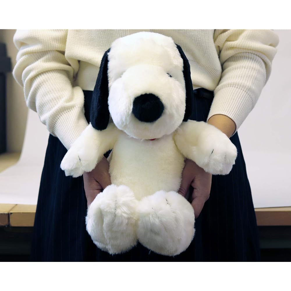 Yoshitoku Snoopy Plush Toy 182555 Soft Fabric Japanese Design