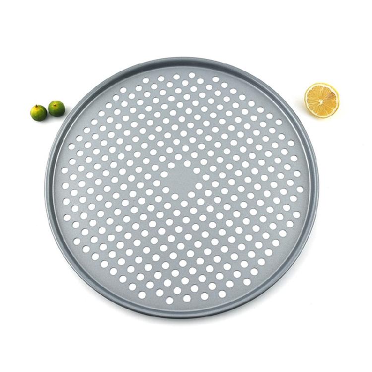 Non-Stick Tray Tools Crispy 14 inch Round with Nonstick Coating for Home Kitchen