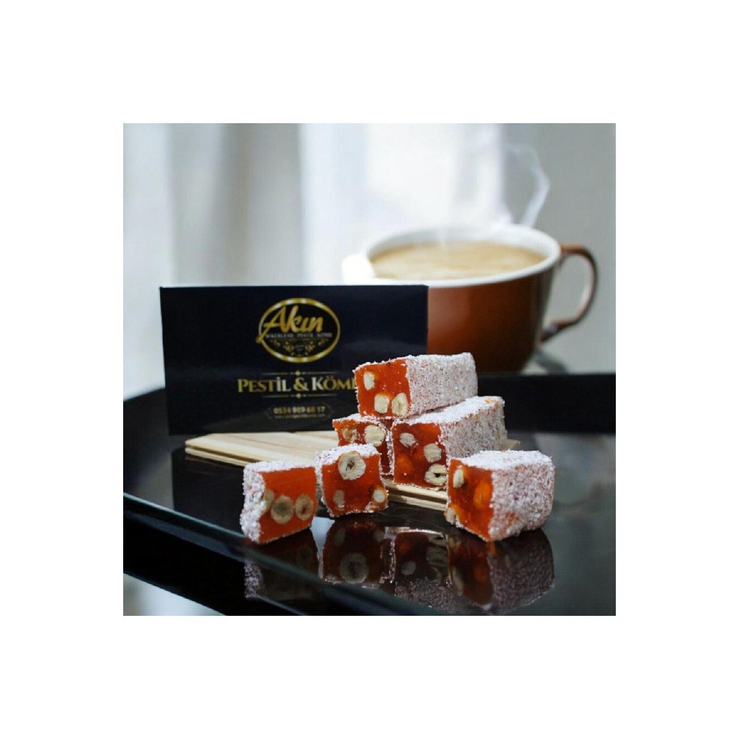 

Coconut Orange Wicked Turkish Delight 1000 Gr (delight Pestil Kme Sucuk Orcik Sarma Roll Bundle)