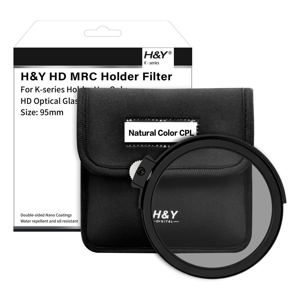 100mm PL Filter for Square Filter Natural CPL Faithful Color KNP H&Y K-Series Drop-in Holders, Neutral, Reproduction, Anti-Static, Dirt-Resistant,