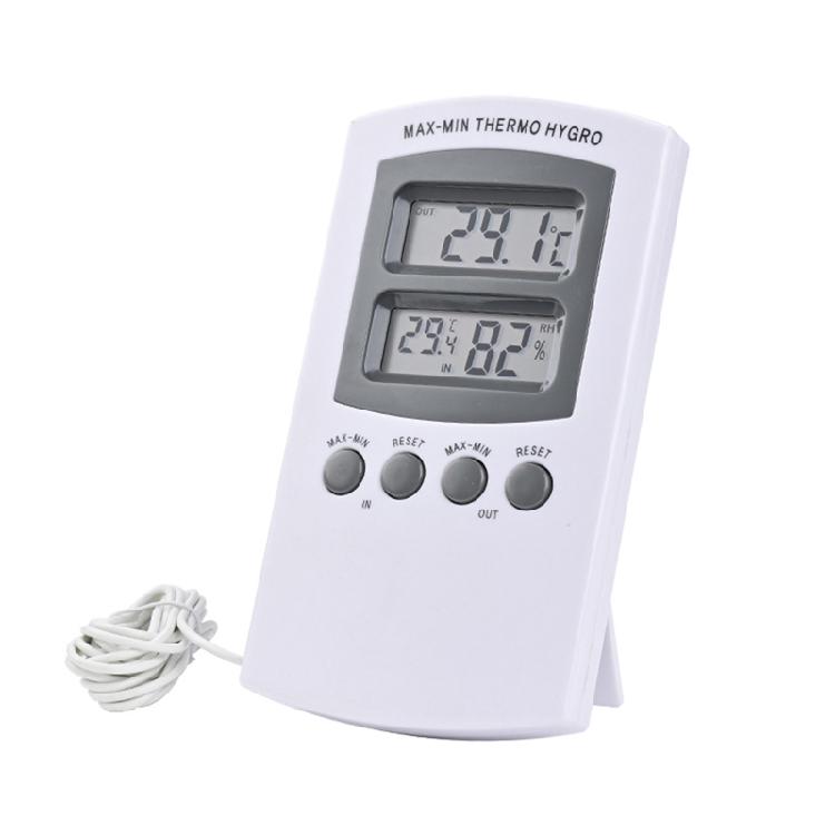 Indoor Outdoor Thermometer Hygrometer Battery Powered  Baby Room Monitor 1