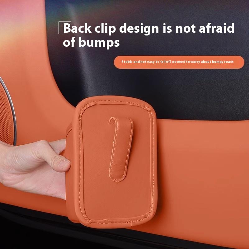 1pcs Universal Car Door Cup Holder Box Back Clip Design Drink Rack Storage Bin Car Seat Back Water Cup Box Organizer Pocket