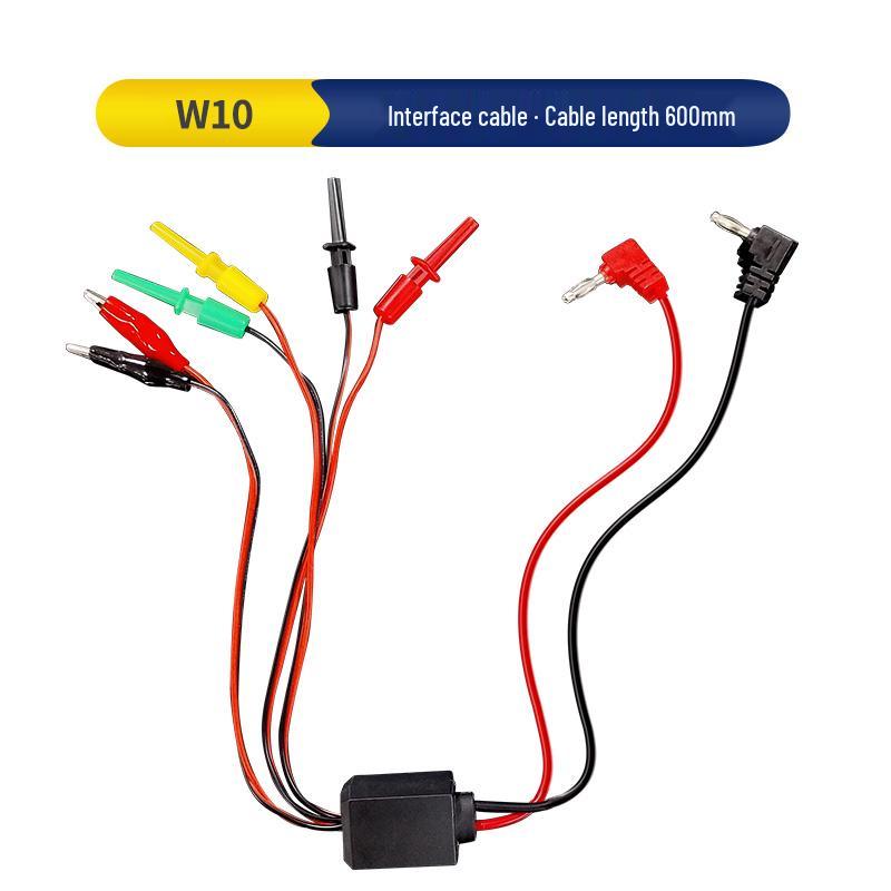 Extra Sharp Stainless Steel Multimeter Test Leads with High Silicone Insulation
