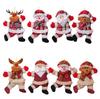 Christmas Dancing Figurine Ornaments Party Costume Accessories Cartoon Plush Toys Gifts Christmas Tree Decorations