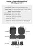 Nissan Qashqai X-Trail Floor & Trunk Mats: TPE, Fits 25 Models
