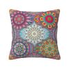 Custom Bohemia Ethnic Mandala Flower Cushion Cover 45x45 Cm Polyester Throw Pillow Case For Sofa Decoration Bedding Pillowcase