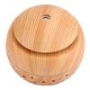 130ml Portable Humidifier Wooden Grain Air Diffuser Mist Hollow Air Atomizer With LED Light