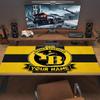 Custom Name BSC Young Boys Print  Cushion Non-slip Laptop Tablet Big Mousepad XXL Mat Mini PC Playmat With Lock Edge