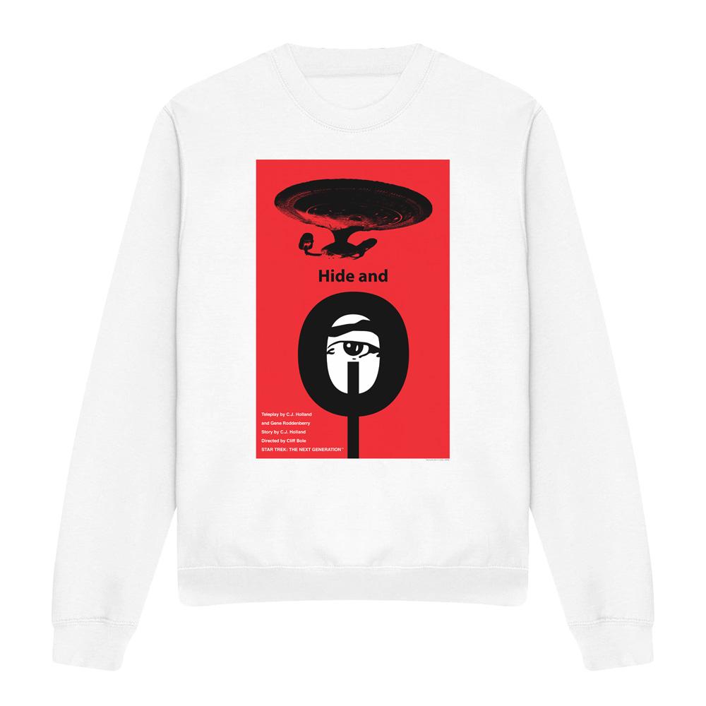 STAR TREK Unisex Adult The Next Generation Season 1 Episode 10 Sweatshirt