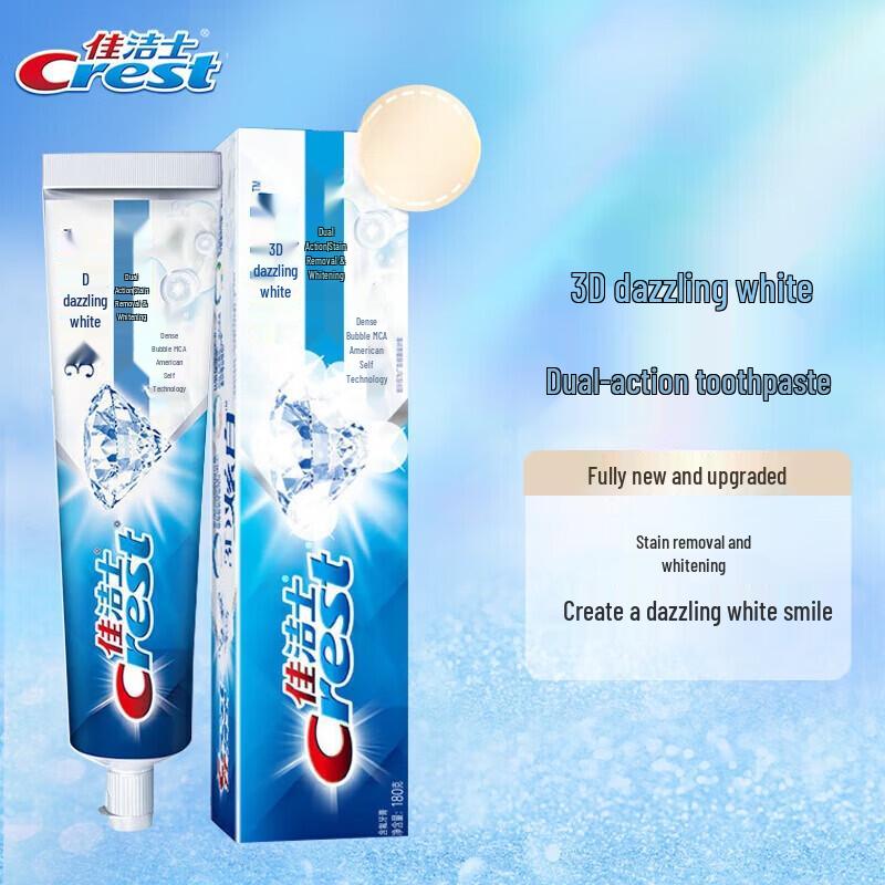 Crest 3D White Dual Action Toothpaste