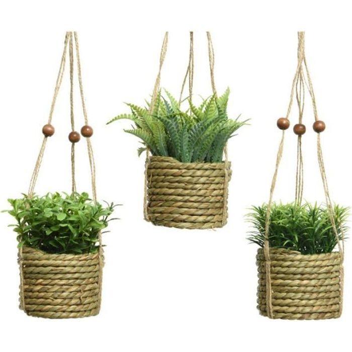 Závěsná umělá rostlina - několik modelů.