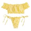 Europäisches und Amerikanisches Sexy Schulterfreies Dessous-Set