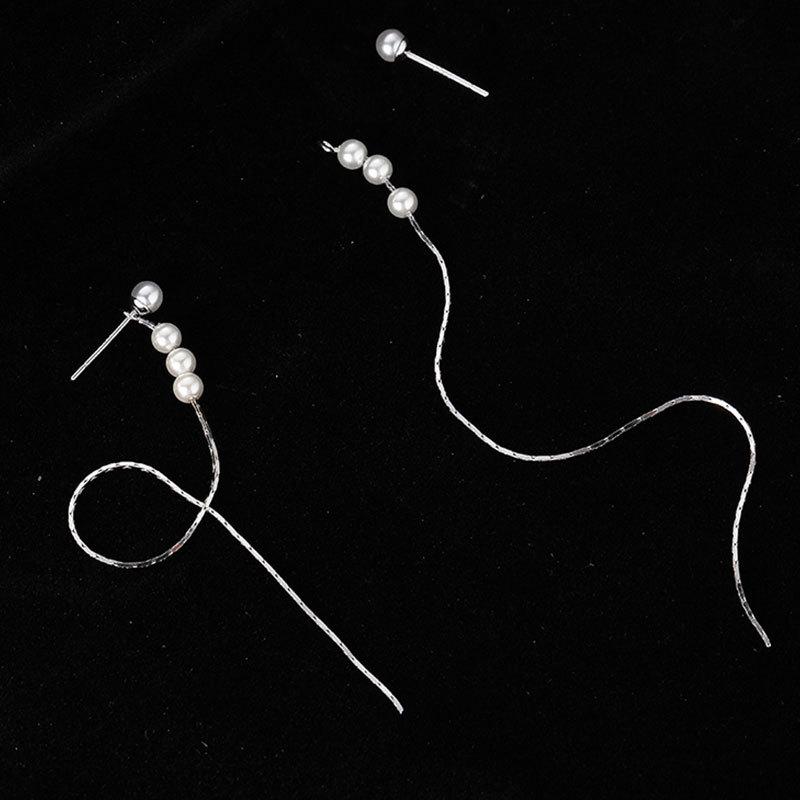 Pearl Ear Cable High-end Light Luxury Ear Cable New Trendy Earrings Temperament Famous