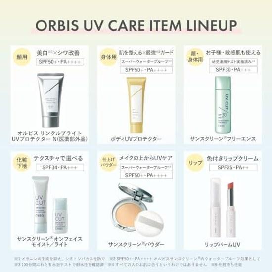 ORBIS Sunscreen Powder Refill (with Puff) Natural SPF50+PA++++ (Face Powder)