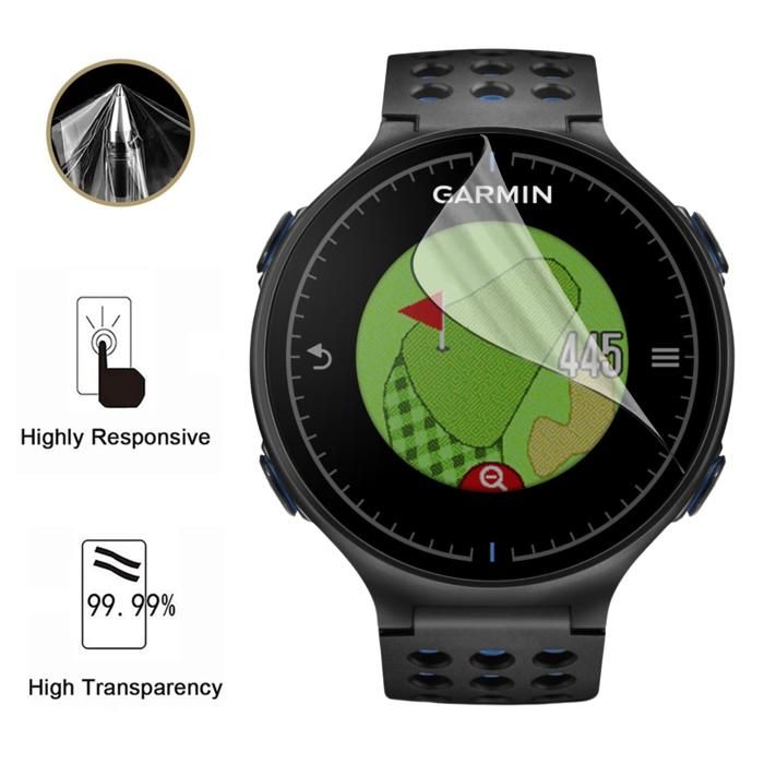 Screen Protector for Garmin Approach S5 [6 Pack] Ultra Thin Resistant Protective Plastic Film Phonillico