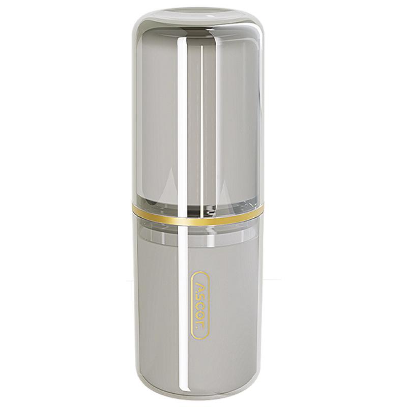 Portable Travel Toothbrush & Toothpaste Holder 4-in-1 Set