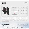 YKYWBIKE Cycling Gloves Full Finger Aerodynamic Road Bike Gloves Shock Absorbing Touch Screen Reflective Bicycle Gloves