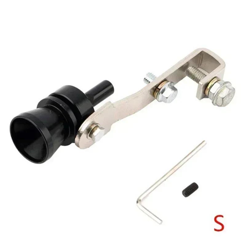 Universal Turbo Sound Simulator Whistle Car Exhaust Pipe Whistle Vehicle Sound Muffler