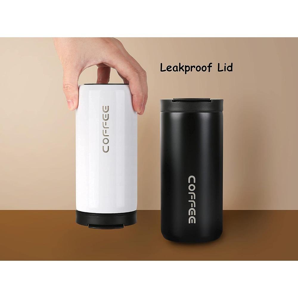 

400ml Coffee Mug with Leak Proof Screw Lid Coffee Cup Keep Warm or Cold for Coffee or Tea Drinks 13.5oz Water Cup 400ml