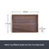 Nanshan Walnut Wood Rectangular Tea Tray