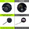 Deep Resonance Serenity Bell Large Wind Chimes for Outside Deep Tone Garden Bells Wind Chimes 528 Hz Low Pitch Wind Bell 30 inch (Large)