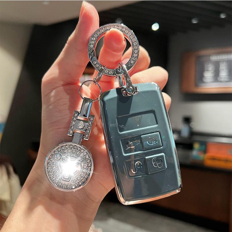 Jaguar XFL/XEL/EPACE/F-PACE/F-TYPE/I-PACE Key Case for Men and Women