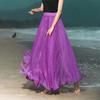Chiffon Boho Maxi Skirt: Casual and Trendy Bohemian Holiday Skirt