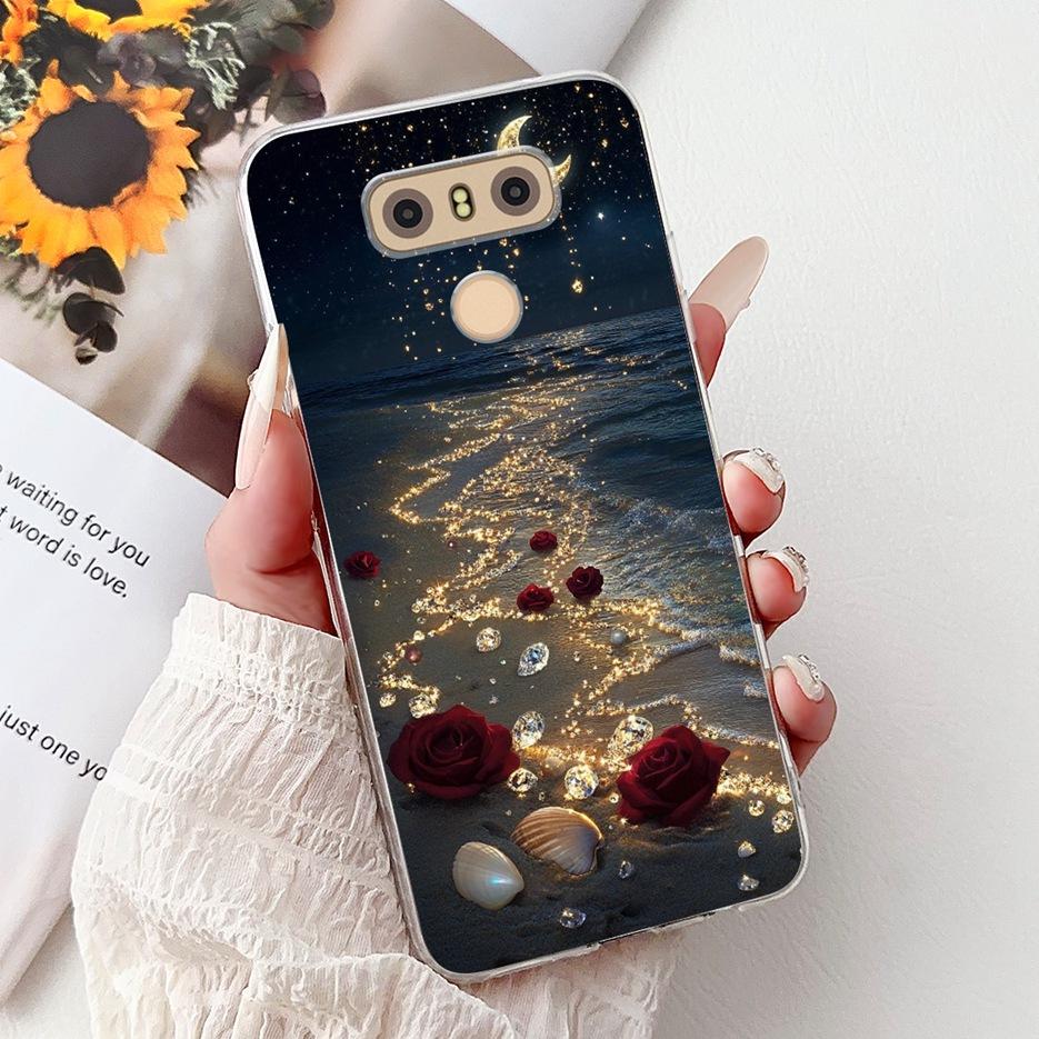 For LG G6 Case LG G6+ H870 H871 H872 H873 H870K Luxury Fashion Painted Cover 5.7'' Soft Silicone Case For LG G6 Plus LGG6 Fundas