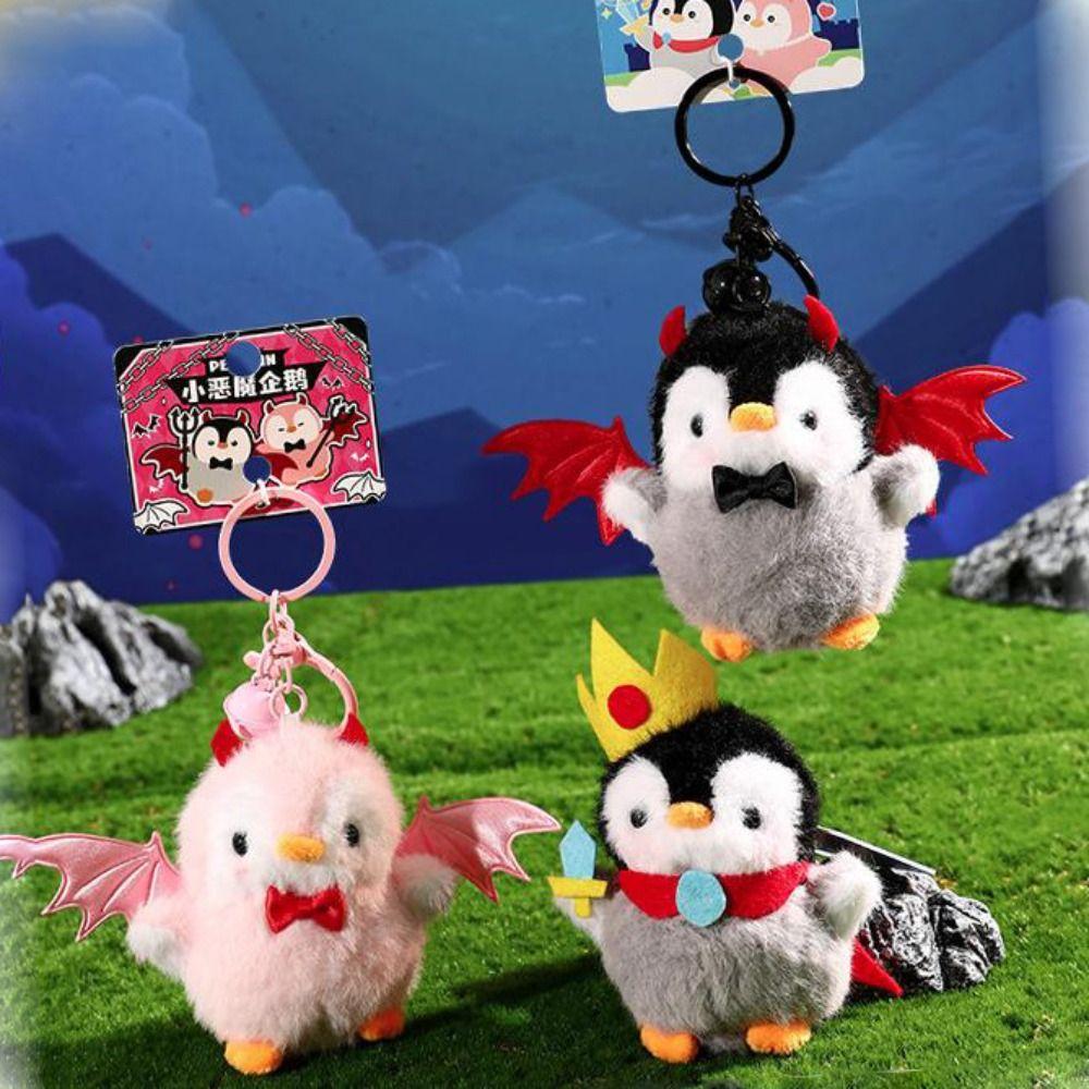 Collection Princess Penguin Pendant Fluffy Soft Stuffed Animal Keyring  Birthday Parties