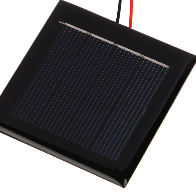 Mikro solární deska fotovoltaická 5ks 2V120Ma solární články s dráty, solární epoxid