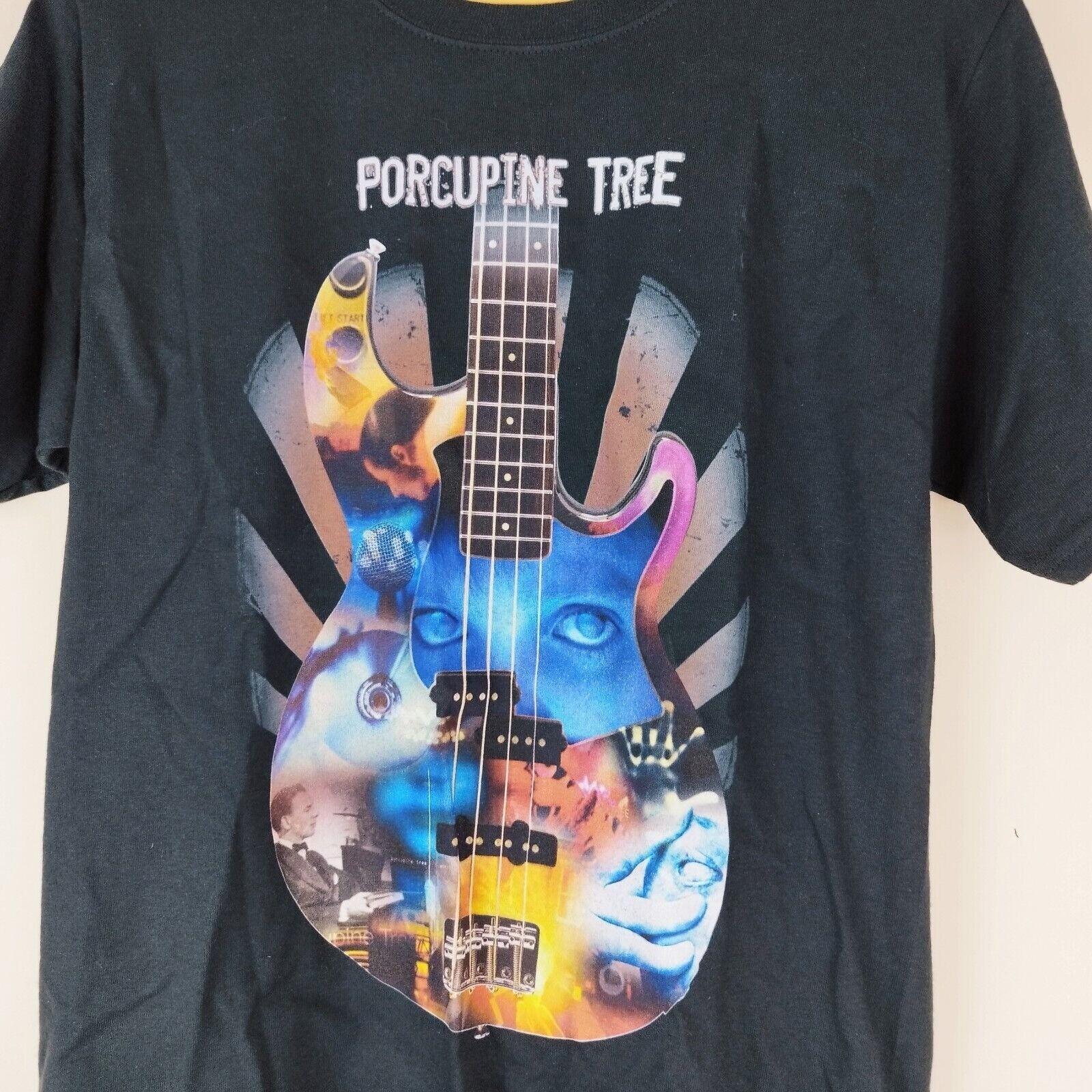Porcupine Tree Band T-shirt Black Guitar Rock BL477 XXL