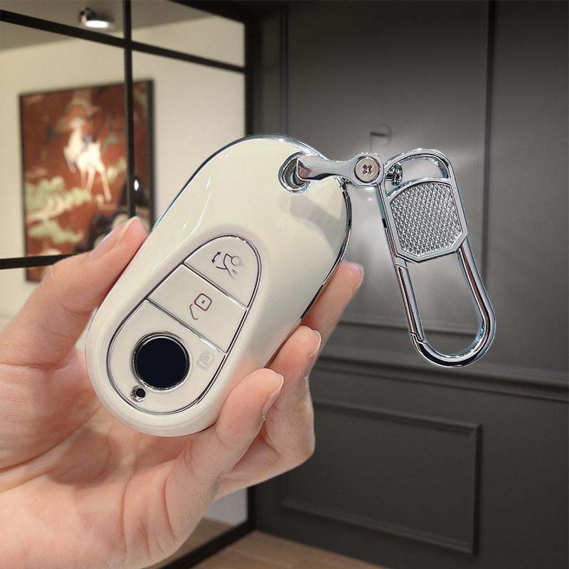 Auto Car Key Case Keyless Protector Tpu Shell Fob Protector For Mercedes Benz C300 S400 S450 S500 C S Class W206 W223 S350 C260